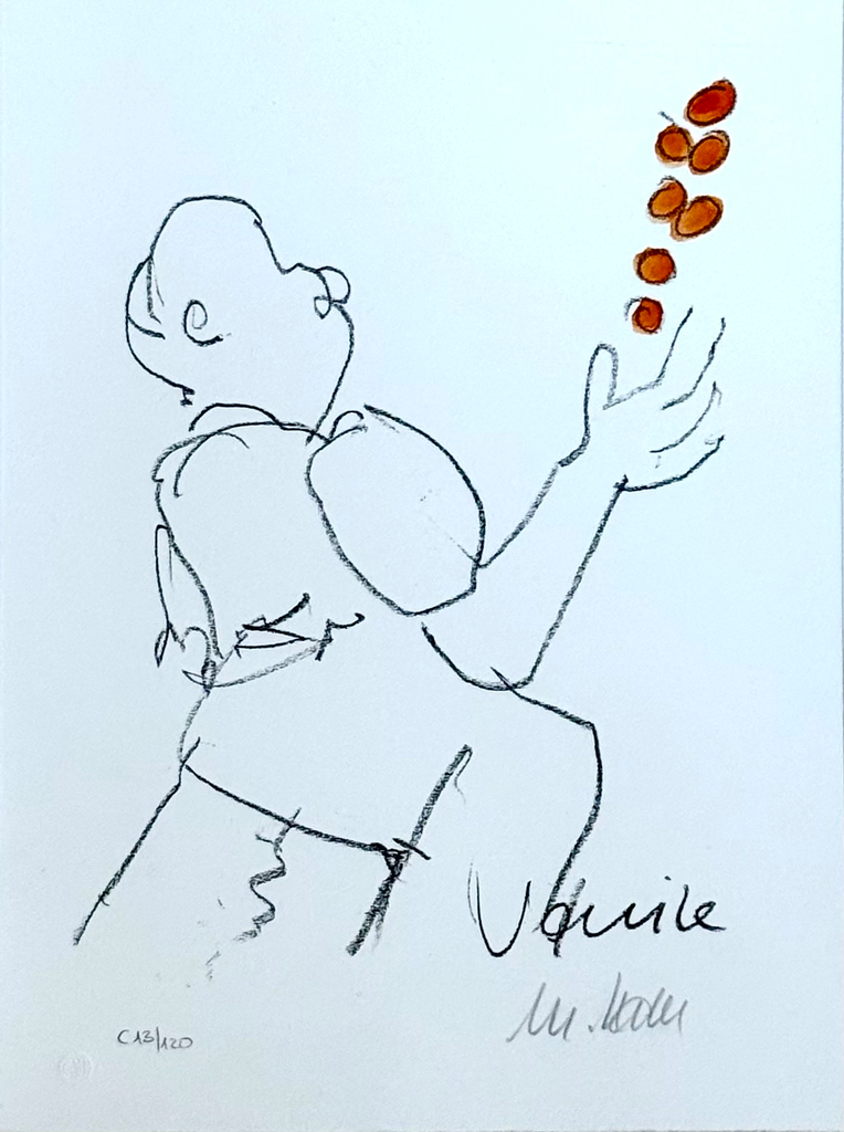 Tao -(Lithographie / num. u. signiertes Blatt, Auflage: 120 Ex.)