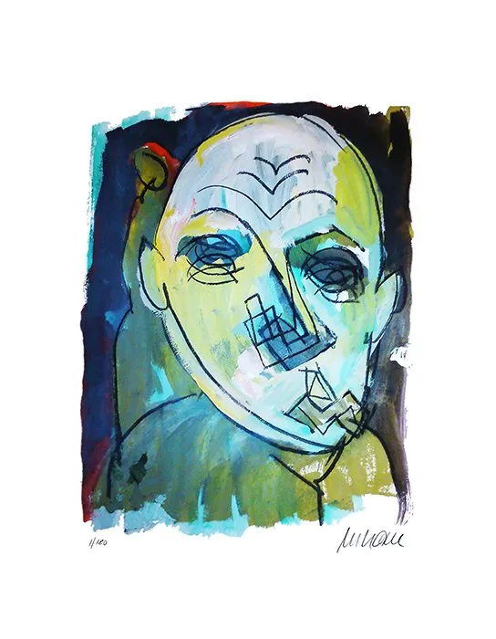 Ecce Homo - (Giclée-Print / 2018, num. u. signiertes Blatt, Auflage 180 Ex.)