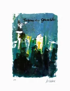 Treffen der Gaukler - (Giclée-Print / 2018, num. u. signiertes Blatt, Auflage: 180 Ex.)