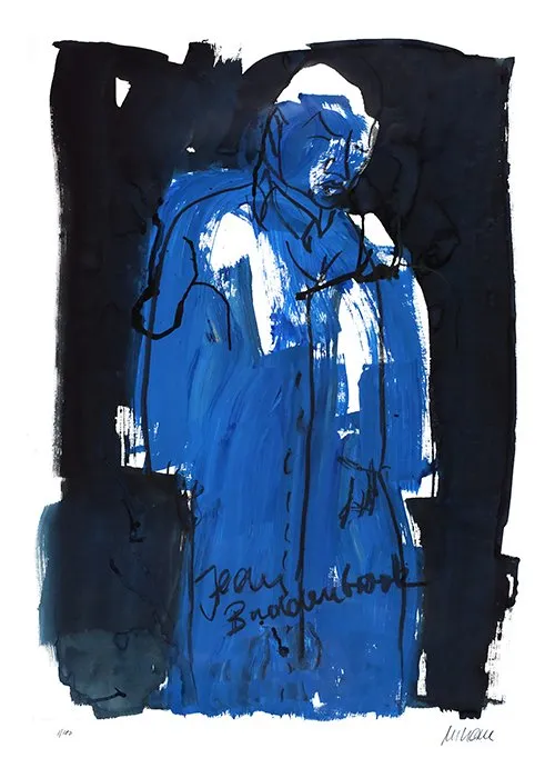 Selbst als Jean Buddenbrook - (Giclée-Print / 2018, num. u. signiertes Blatt, Auflage: 180 Ex.)