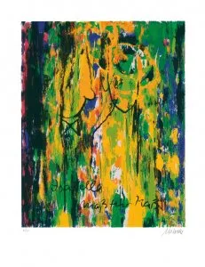 Isabella – Maß für Maß - (Zyklus: "Shakespeares Mädchen und Frauen") - (Siebdruck in acht Farben / 2018, num. u. signiertes Blatt, Auflage: 180 Ex.)