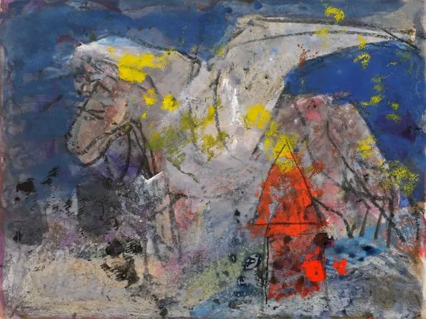 Pegasus - (Giclée-Print / 2012, num. u. signiertes Blatt, Auflage: 180 Ex.)