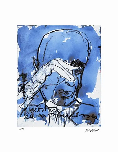 Selbst in Eastern Promises - (Giclée-Print / 2019, num. u. signiertes Blatt, Auflage: 180 Ex.)