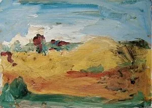 Stürmische Küste - (Farblithographie / 2008, num. u. signiertes Blatt, Auflage: 120 Ex., zus. LX Ex.)