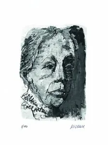 Käthe Kollwitz - (Giclée-Print / 2020, num. u. signiertes Blatt, Auflage: 180 Ex.)