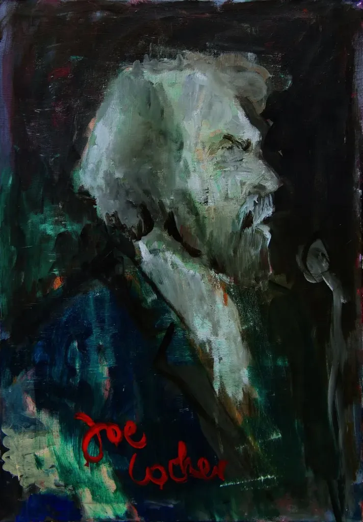 Joe Cocker (Giclée-Print, num. u. signiertes Blatt, Auflage: 120 Ex.)