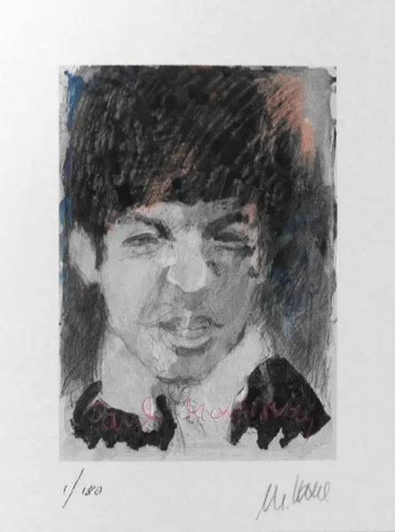 Paul McCartney - 2012 (Giclée-Print, num. u. signiertes Blatt, Auflage: 180 Ex.)