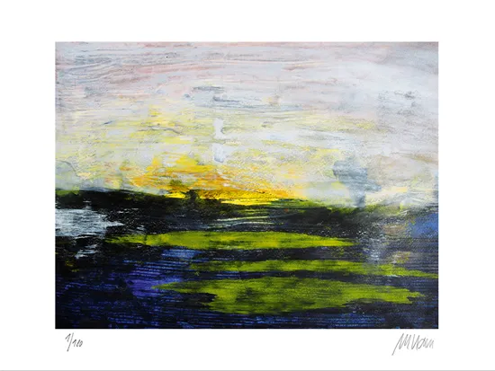 Sonnenuntergang (Giclée, signiert u. num., Auflage: 180 Ex.)