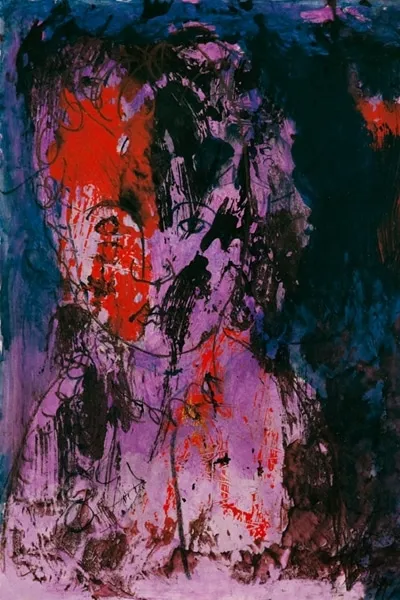 Edith Piaf (je ne regrette rien) Farblithographie, num. u. signiertes Blatt, Auflage: 180 Ex.)