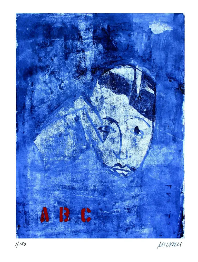 Der ABC Schütze - (Giclée-Print / 2022, num. u. signiertes Blatt, Auflage: 180 Ex.)