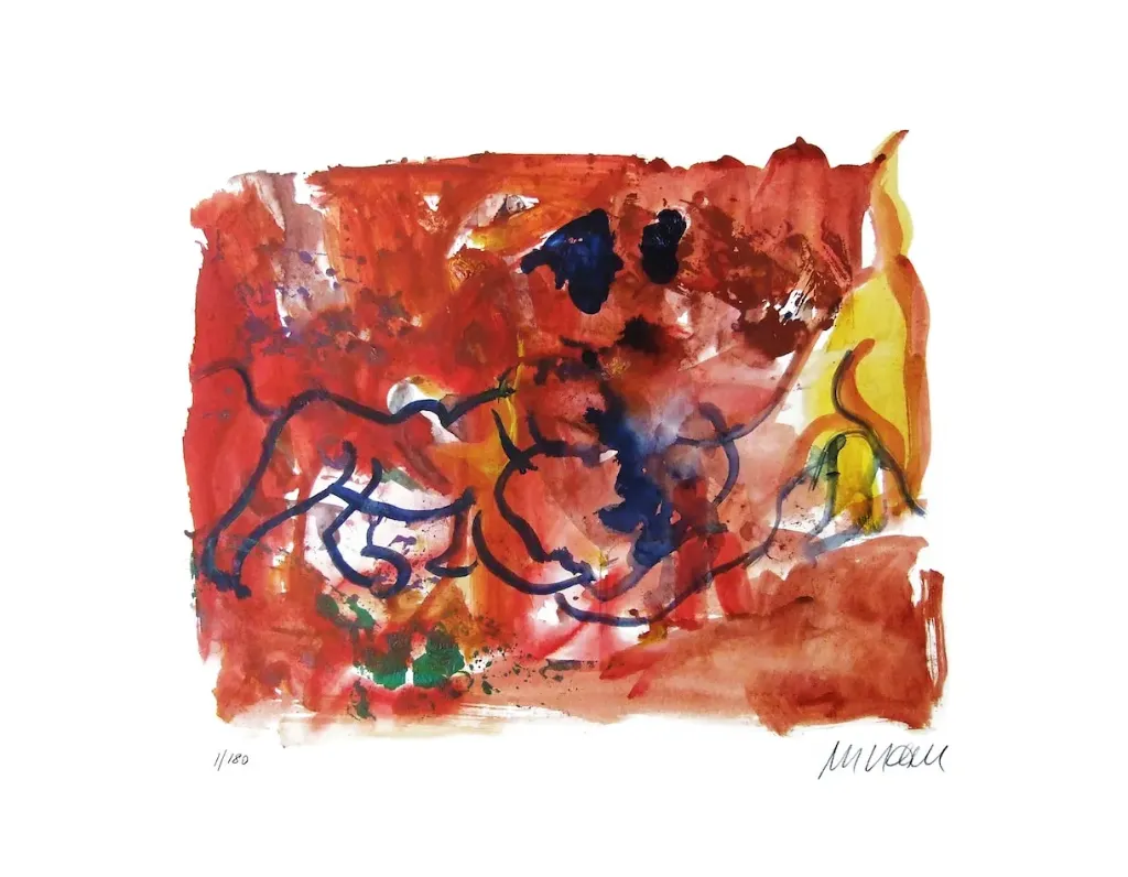 Verspielt (Giclée-Print / 2022, num. u. signiertes Blatt, Auflage: 180 Ex.)