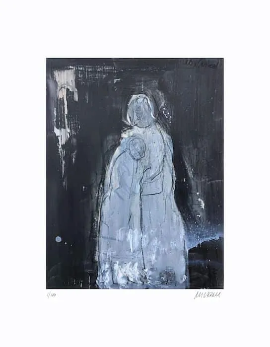 Abschied- (Giclée-Print / num. u. signiertes Blatt, Auflage: 180 Ex.)