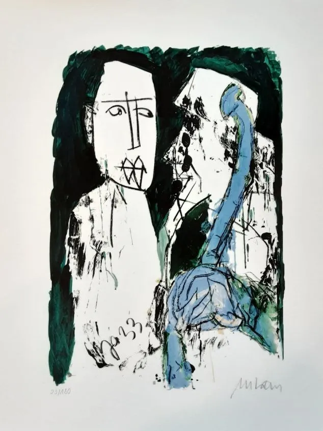 Talking Jazz - (Giclée-Print / 2023, num. u. signiertes Blatt, Auflage: 180 Ex.)