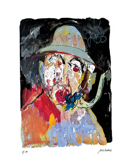 Rhythm and Blues - (Giclée-Print / 2023, num. u. signiertes Blatt, Auflage: 180 Ex.)